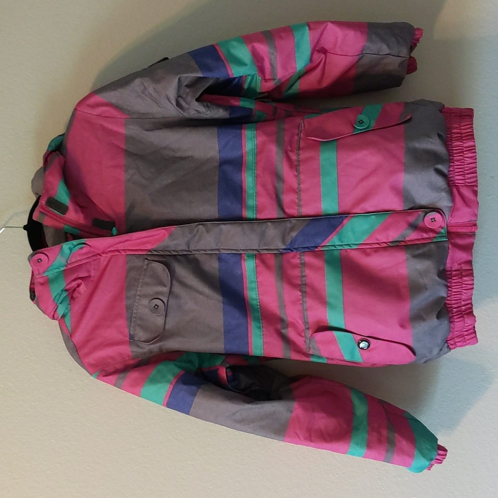 Firefly women's stripe snowboard jacket